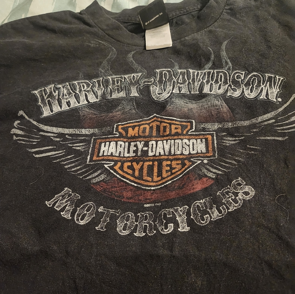 Harley Davidson The West Indies Barbados Graphic T-Shirt Men's Size Large - Picture 2 of 9